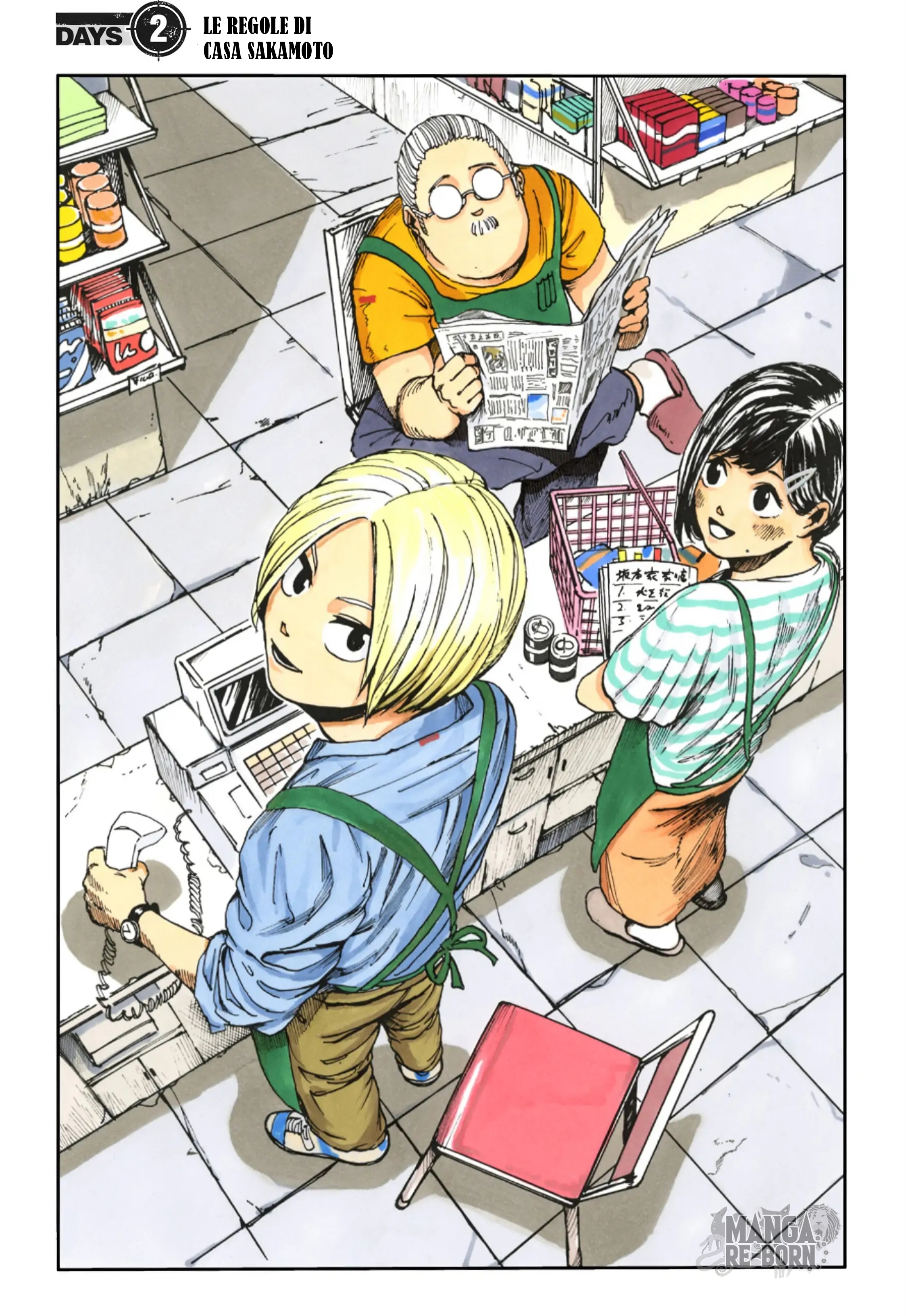 Read Sakamoto Days (Official Colored) Manga Online