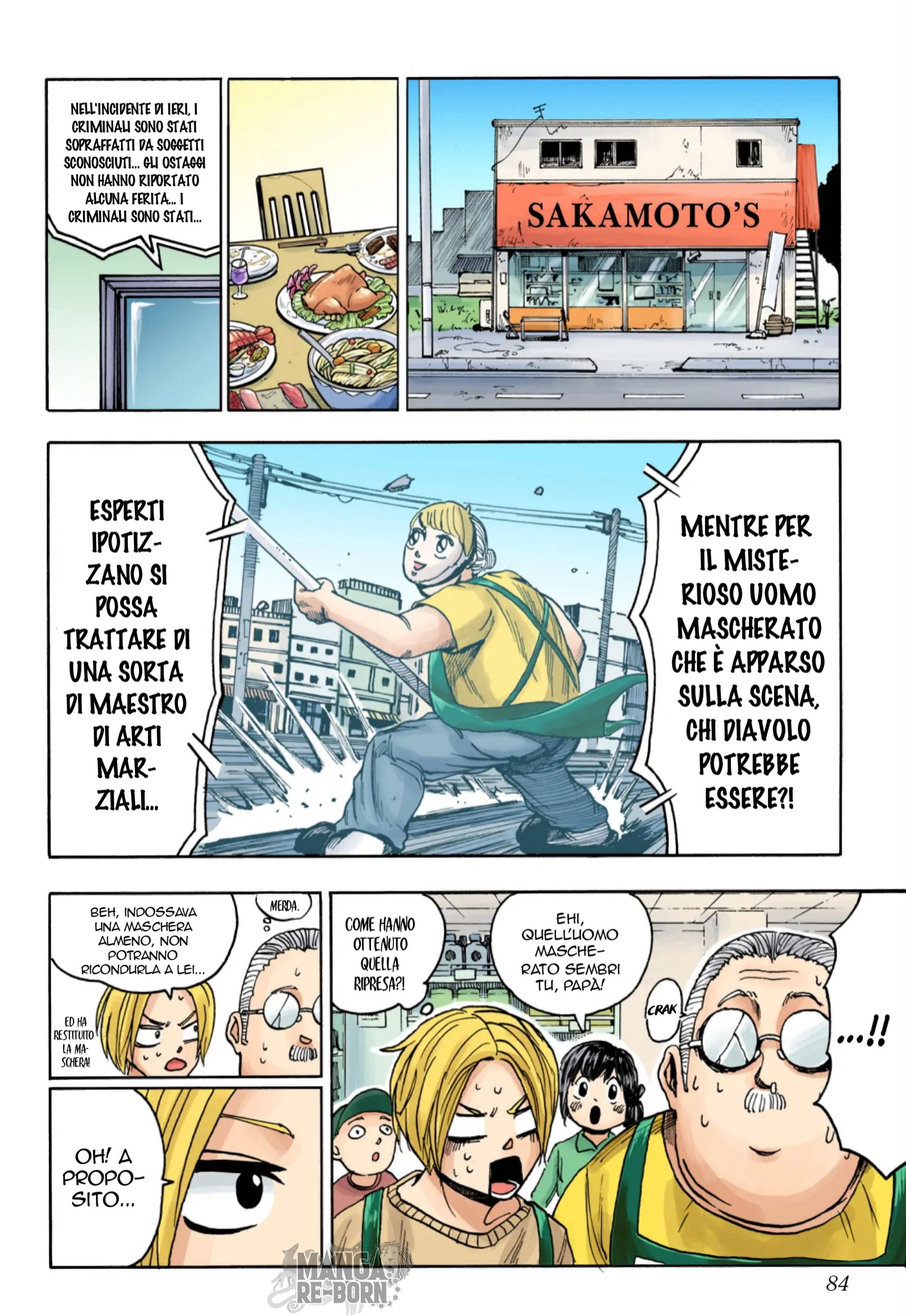 Read Sakamoto Days (Official Colored) Manga Online