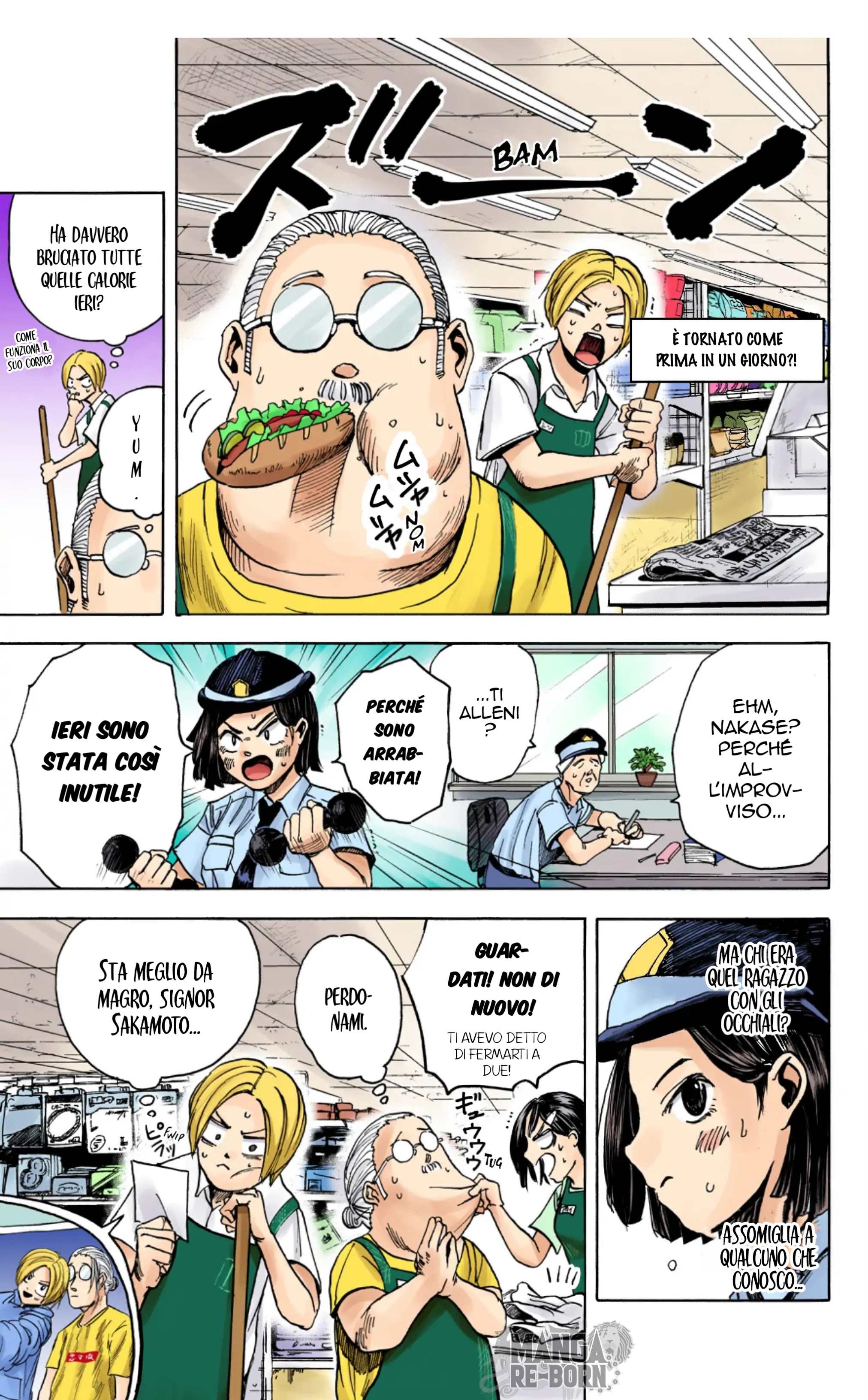 Read Sakamoto Days (Official Colored) Manga Online
