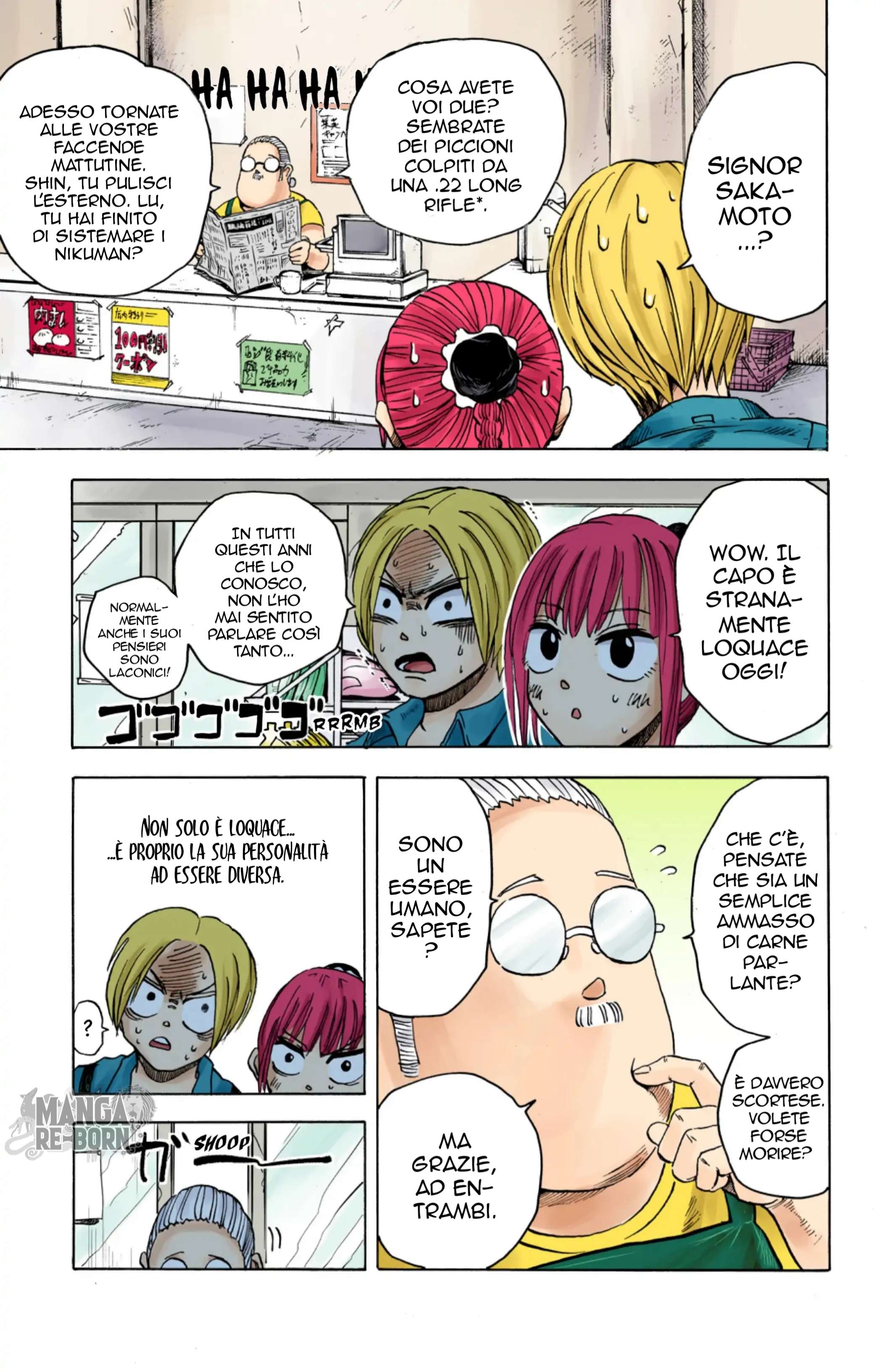 Read Sakamoto Days (Official Colored) Manga Online