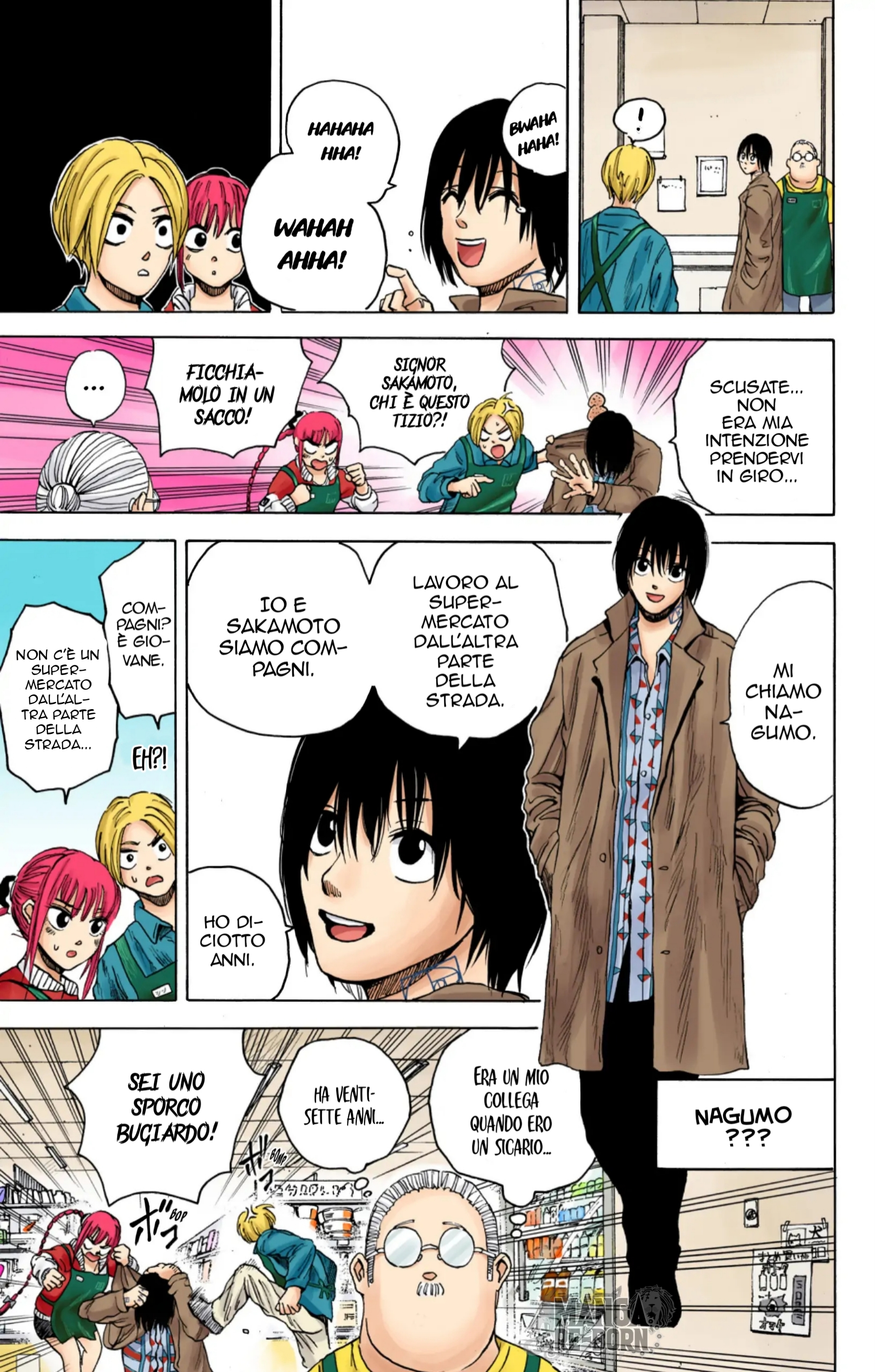 Read Sakamoto Days (Official Colored) Manga Online