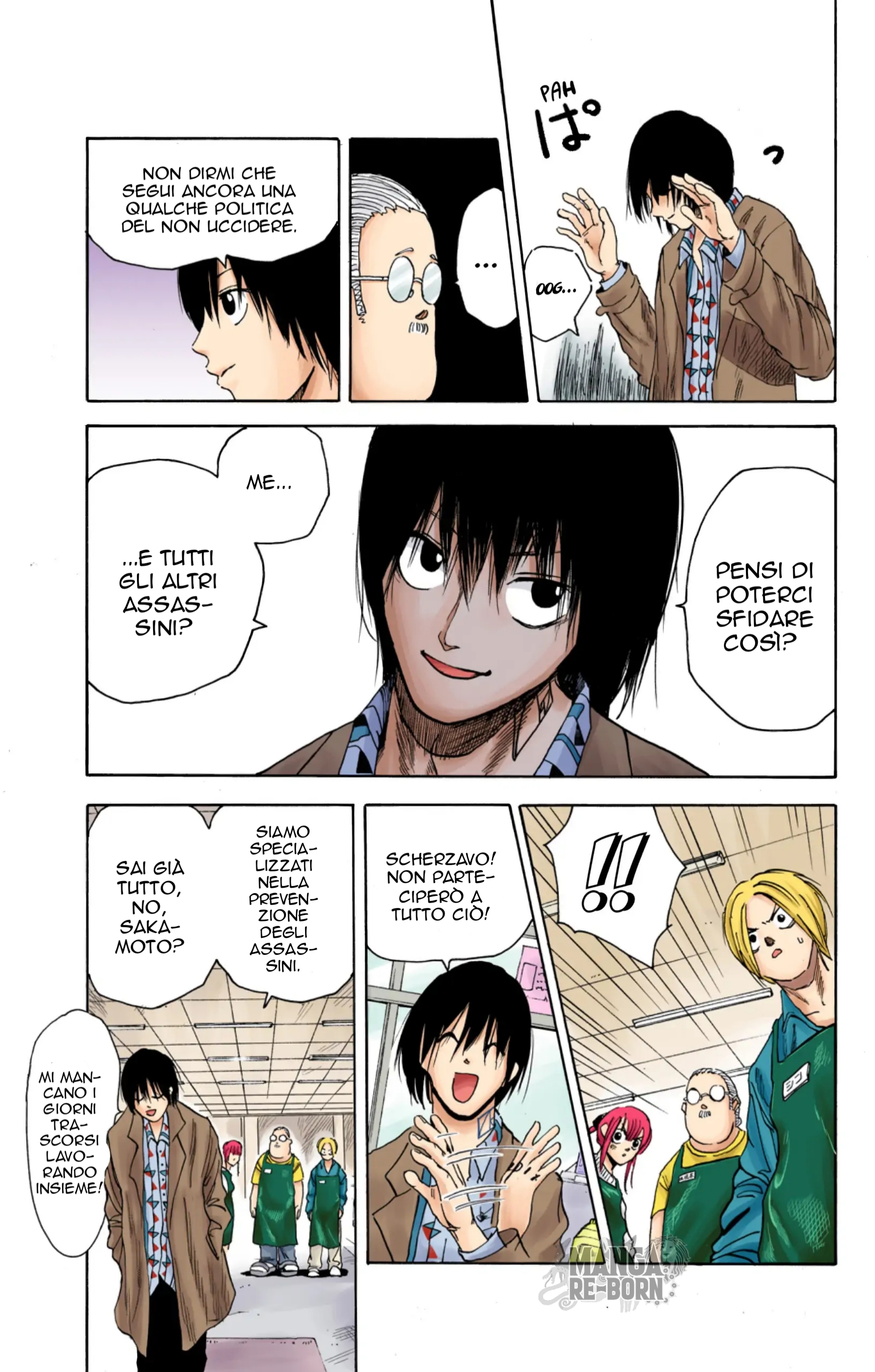 Read Sakamoto Days (Official Colored) Manga Online