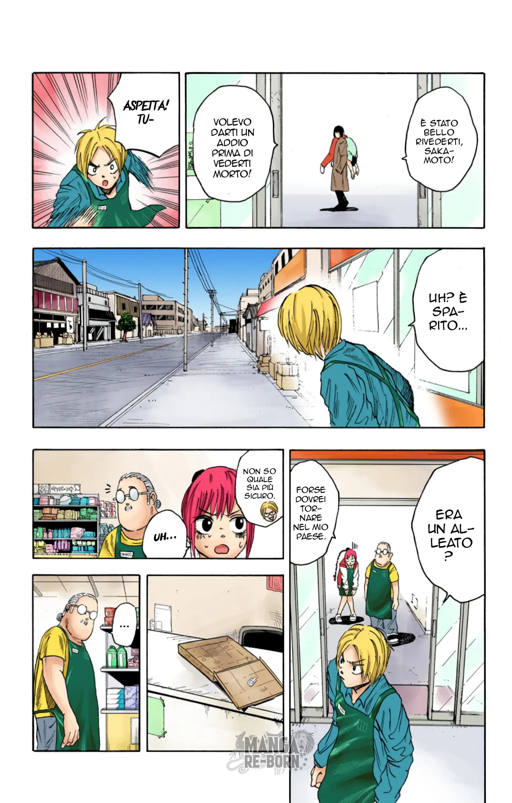 Read Sakamoto Days (Official Colored) Manga Online