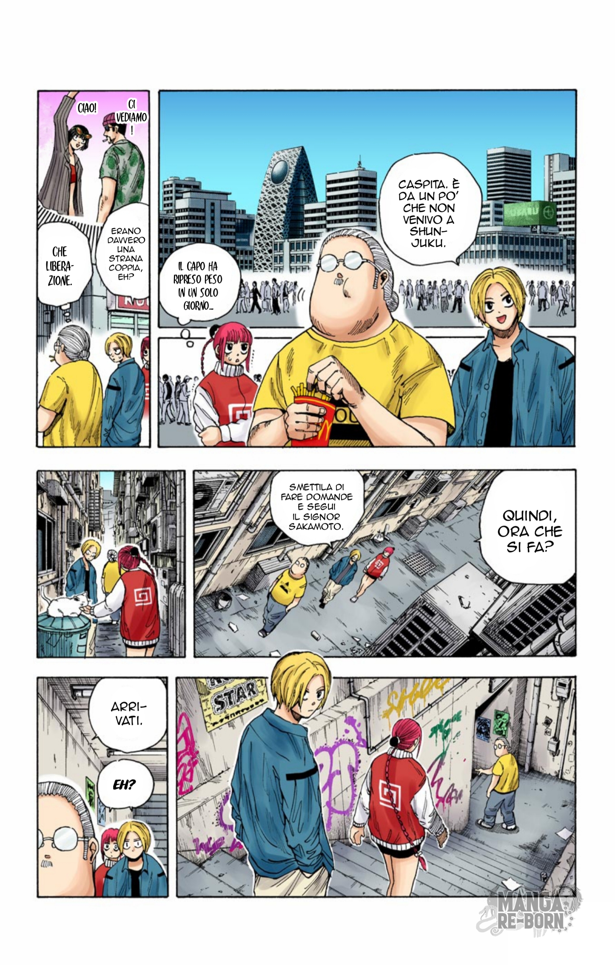 Read Sakamoto Days (Official Colored) Manga Online