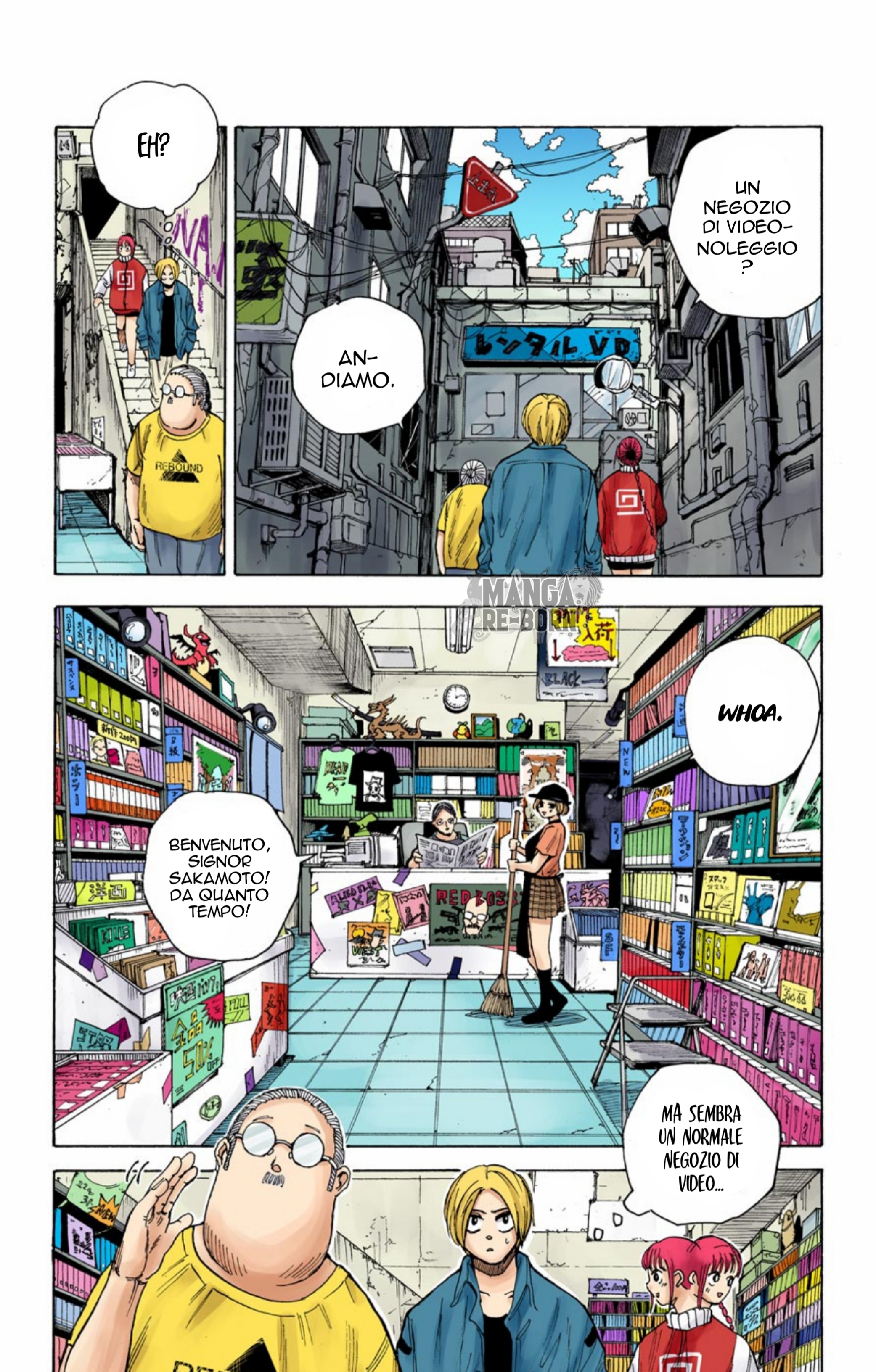 Read Sakamoto Days (Official Colored) Manga Online