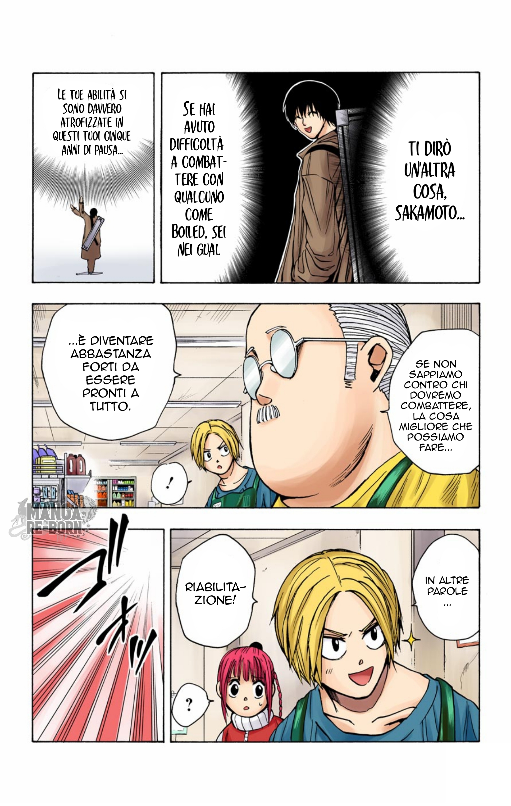 Read Sakamoto Days (Official Colored) Manga Online