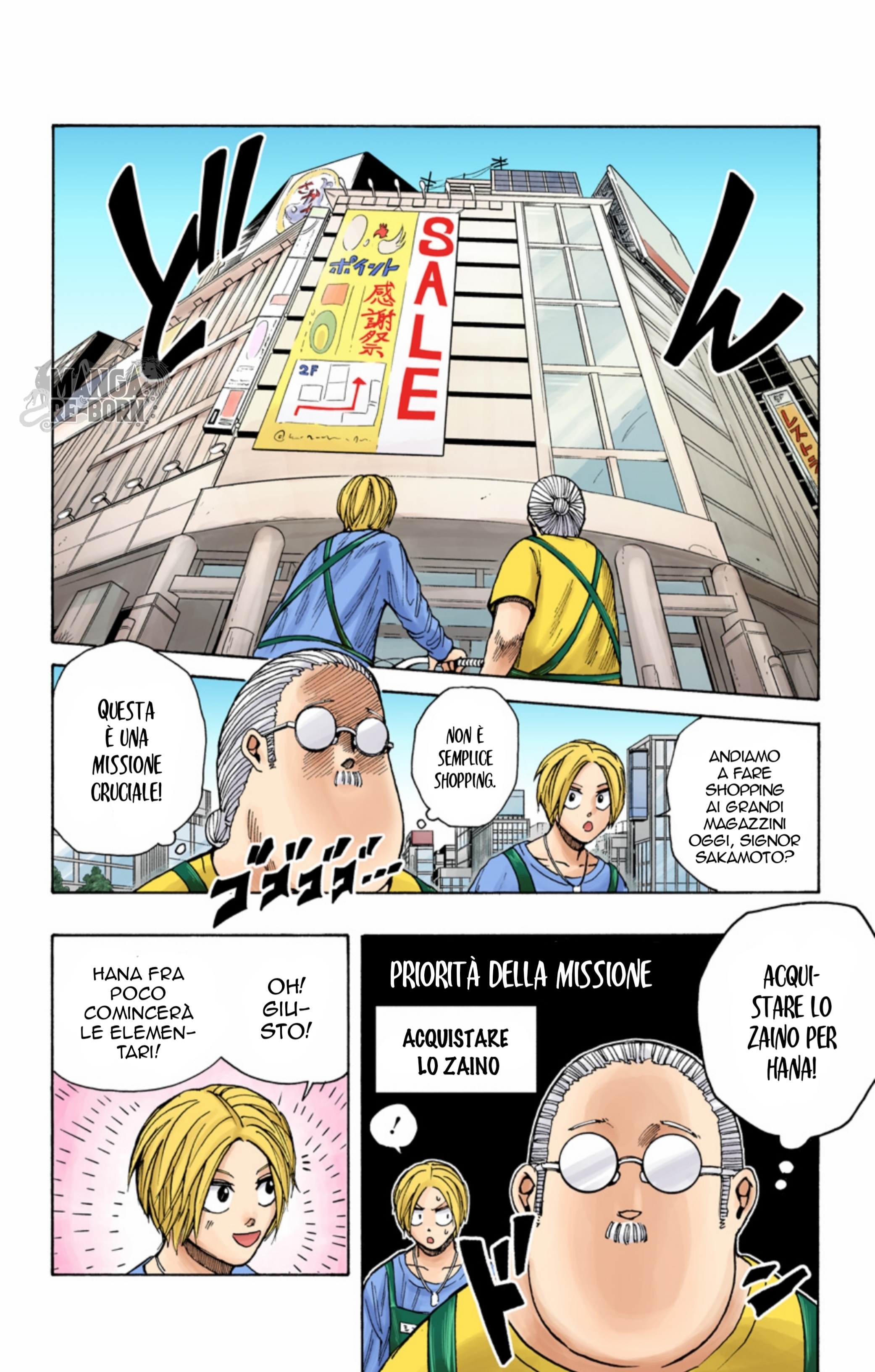 Read Sakamoto Days (Official Colored) Manga Online