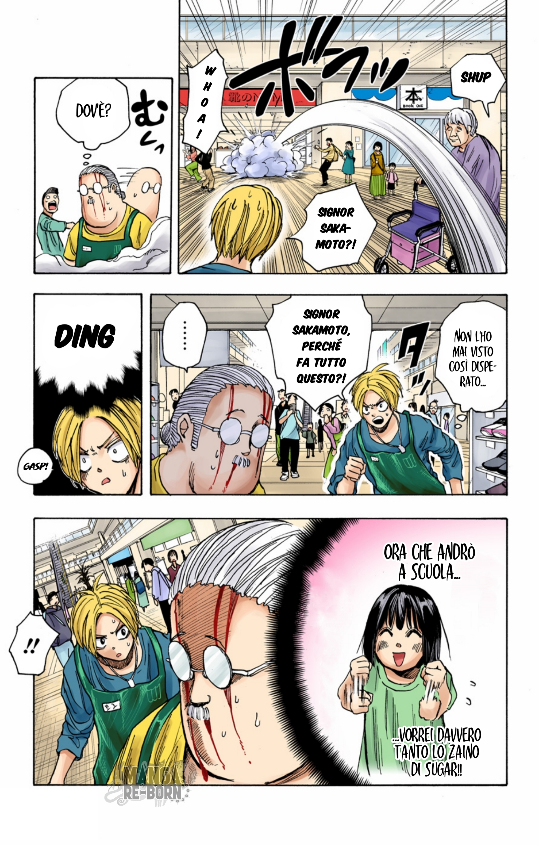 Read Sakamoto Days (Official Colored) Manga Online