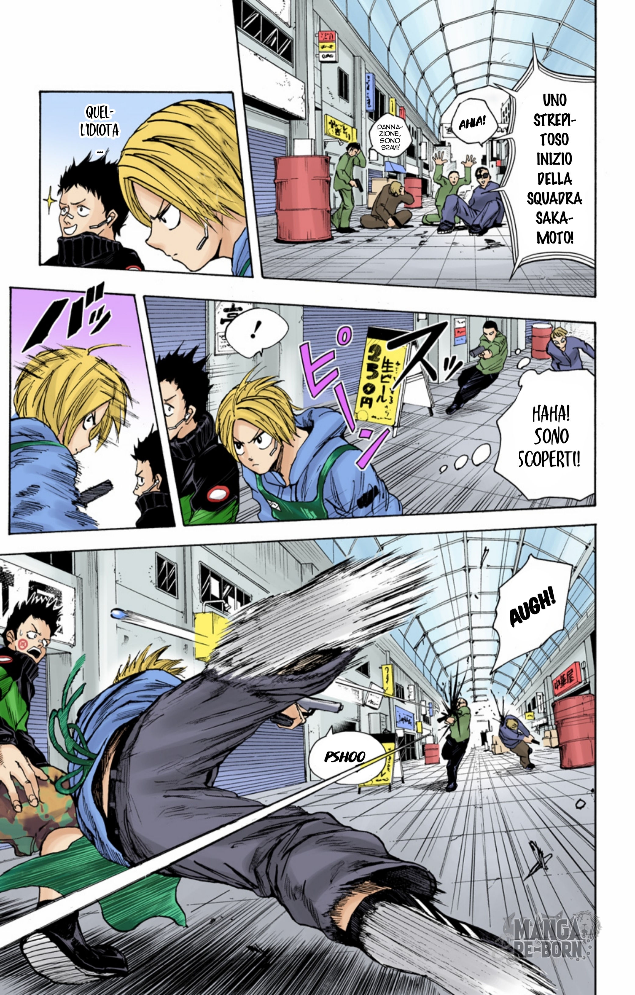 Read Sakamoto Days (Official Colored) Manga Online