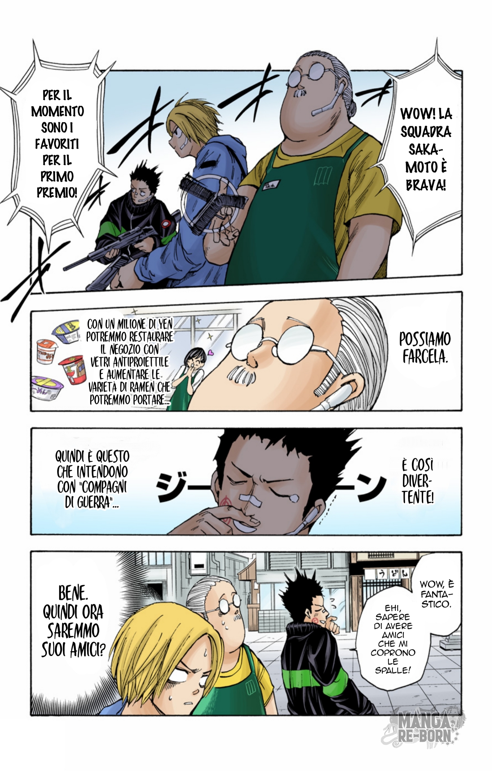 Read Sakamoto Days (Official Colored) Manga Online