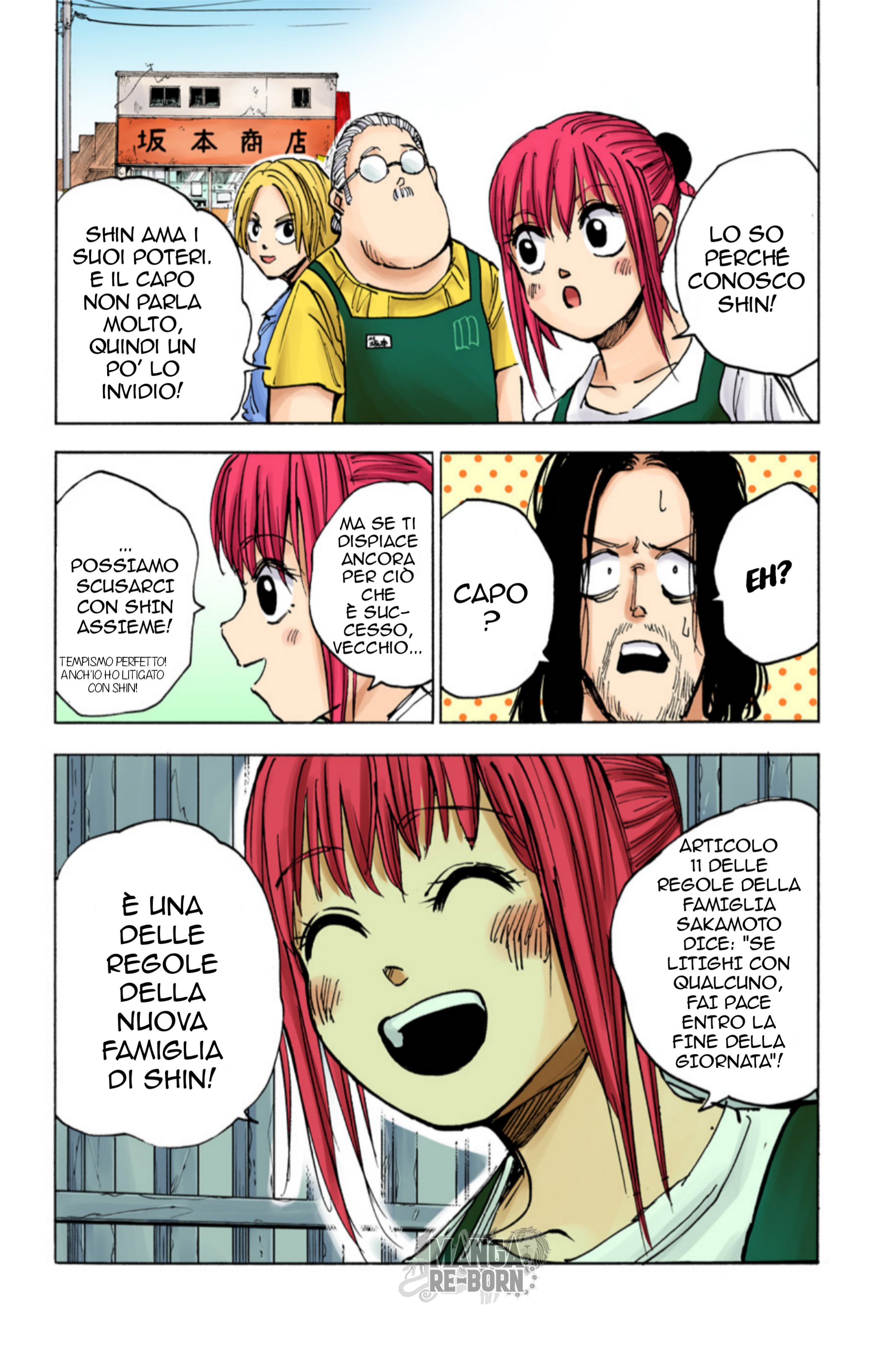 Read Sakamoto Days (Official Colored) Manga Online