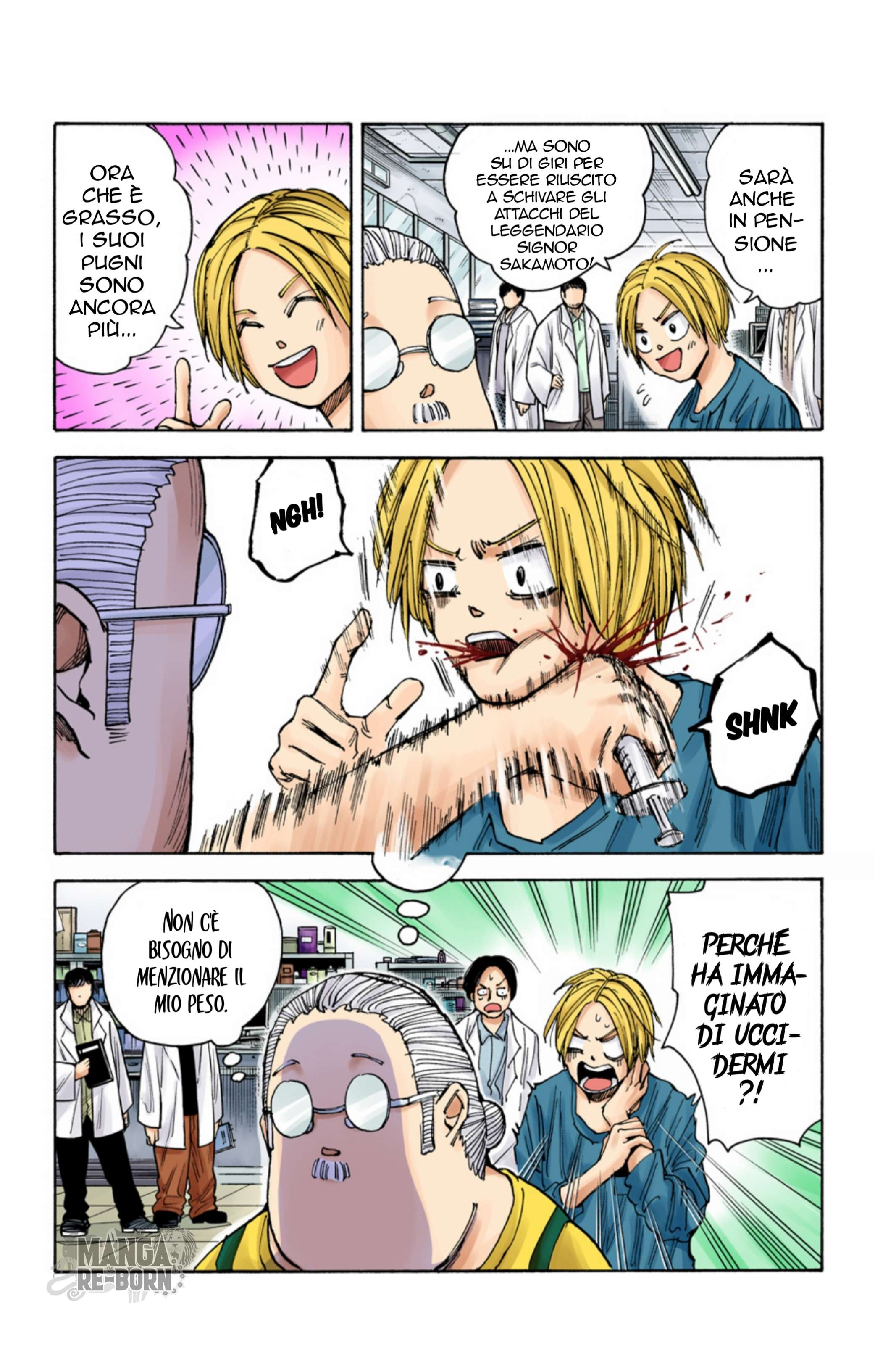 Read Sakamoto Days (Official Colored) Manga Online