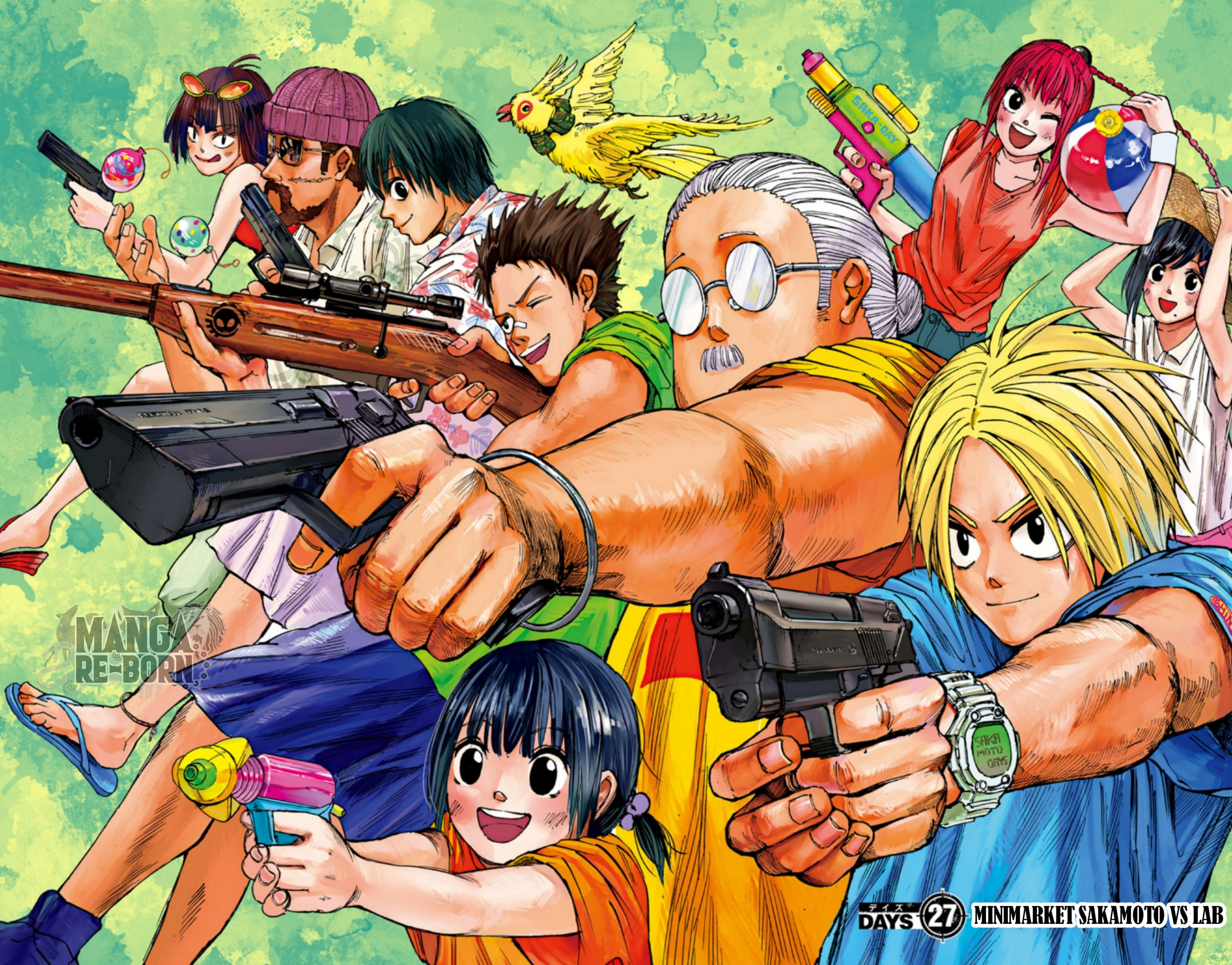 Read Sakamoto Days (Official Colored) Manga Online