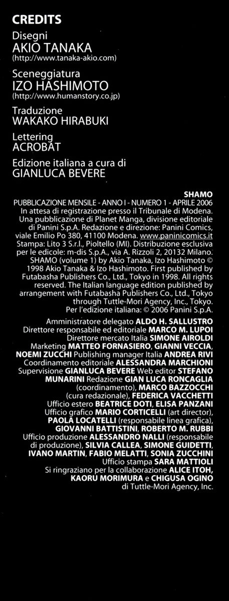 Read Shamo Manga Online