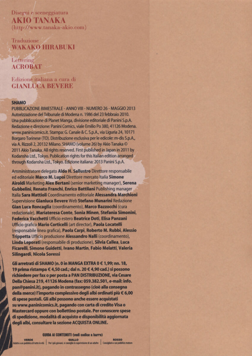 Read Shamo Manga Online