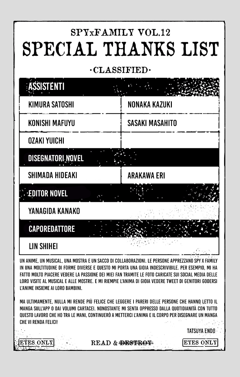 Read Spy x Family Manga Online