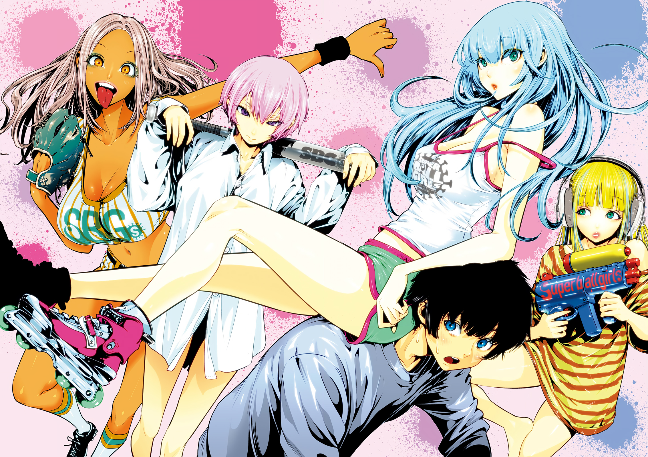 Read Super Ball Girls Manga Online