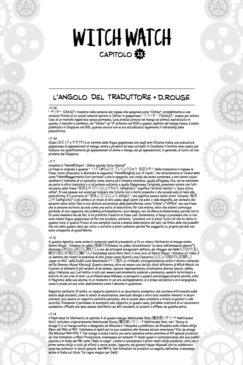 Read Witch Watch Manga Online