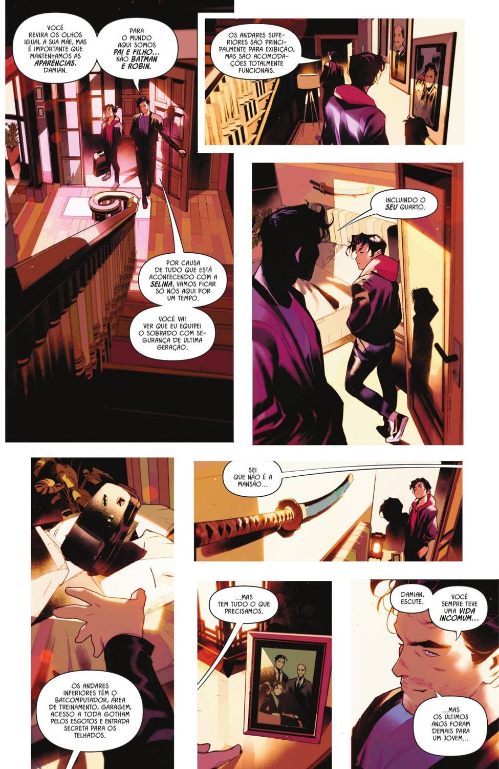 Read Batman e Robin Manga Online