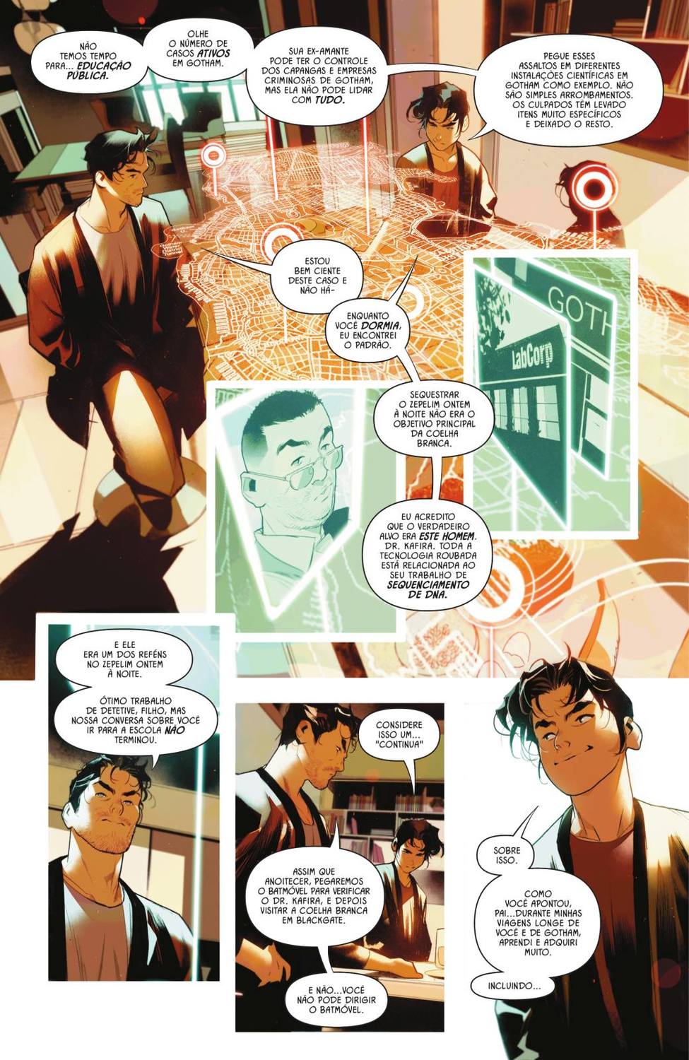 Read Batman e Robin Manga Online