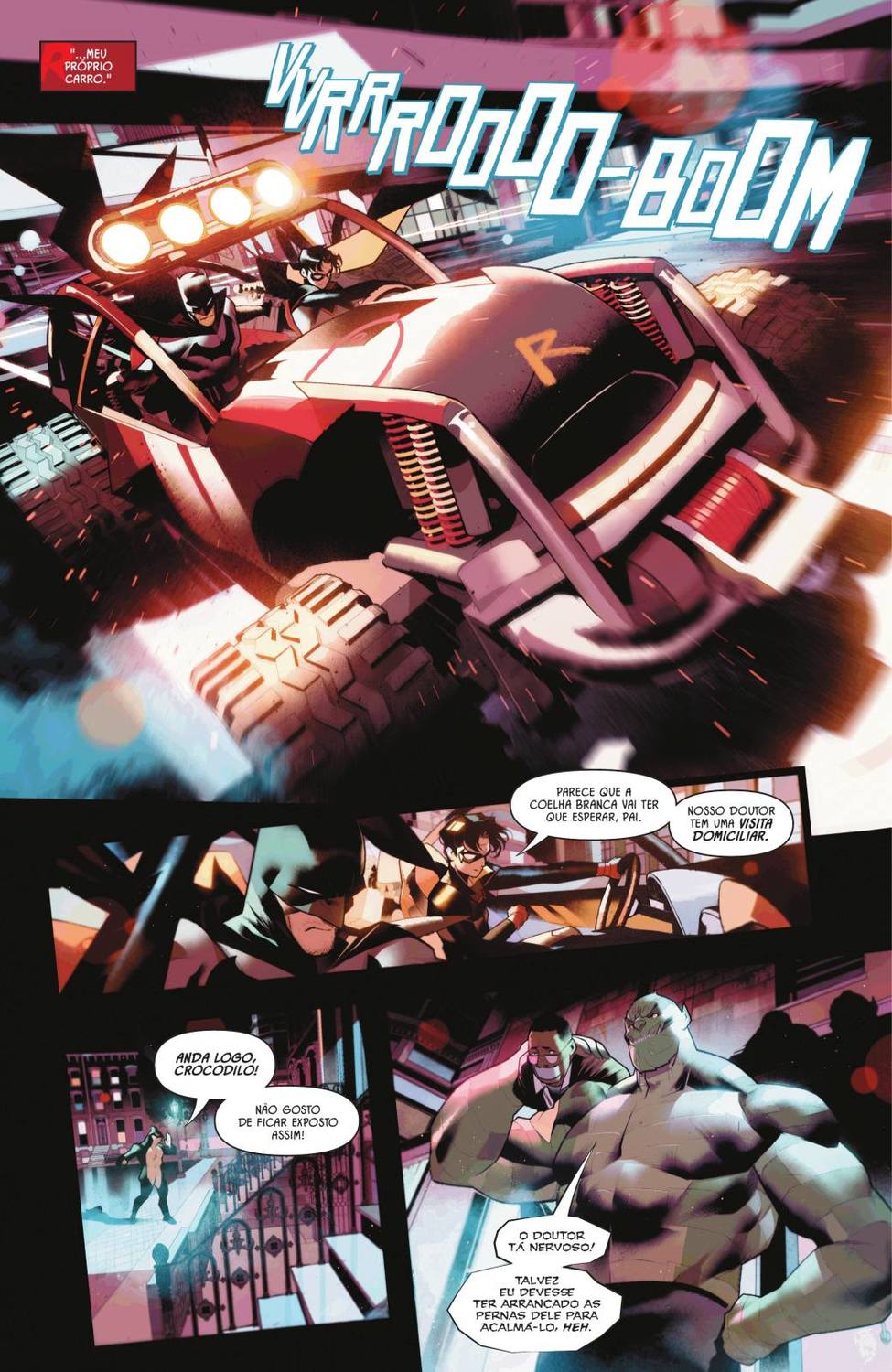 Read Batman e Robin Manga Online