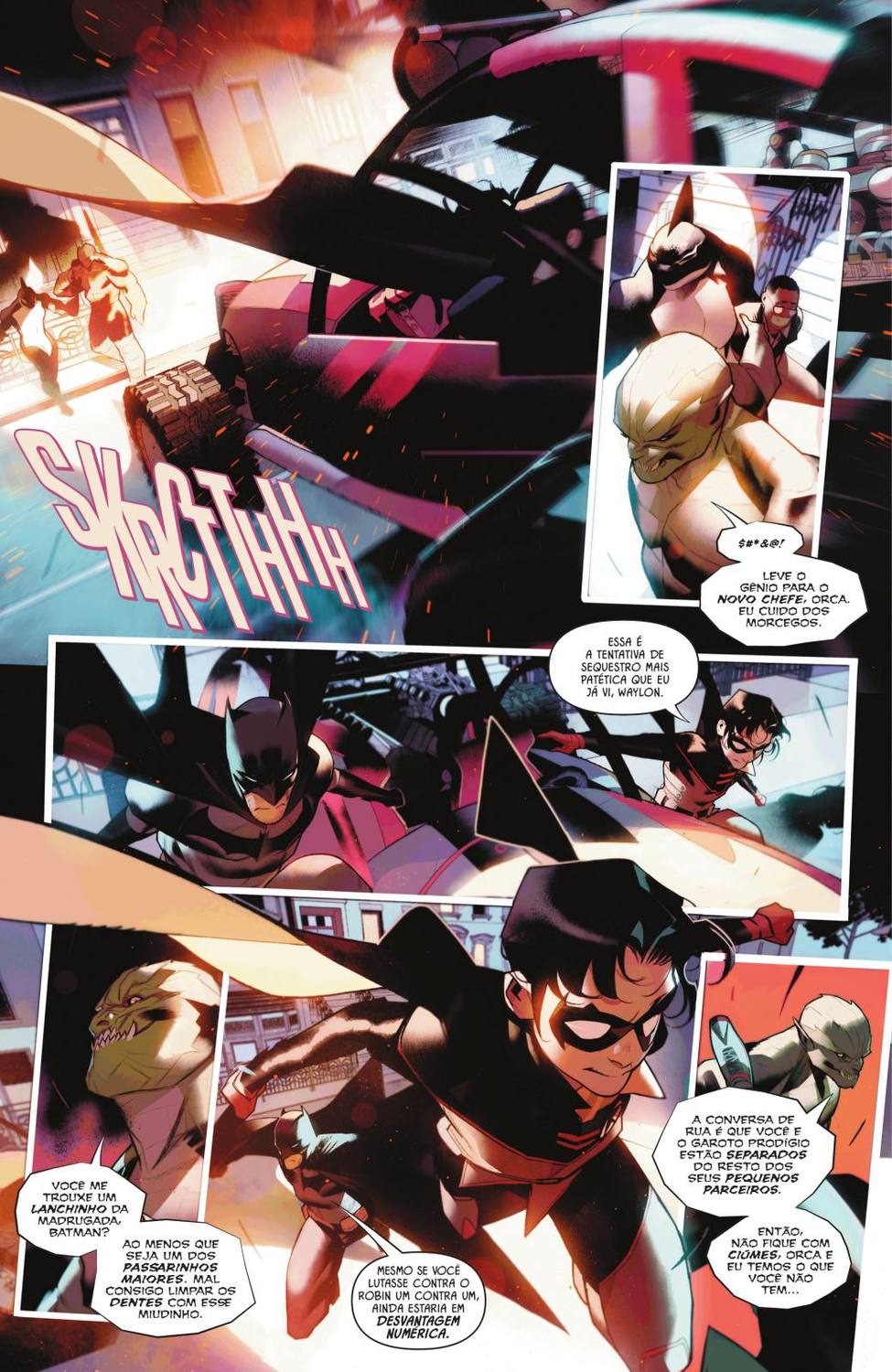 Read Batman e Robin Manga Online