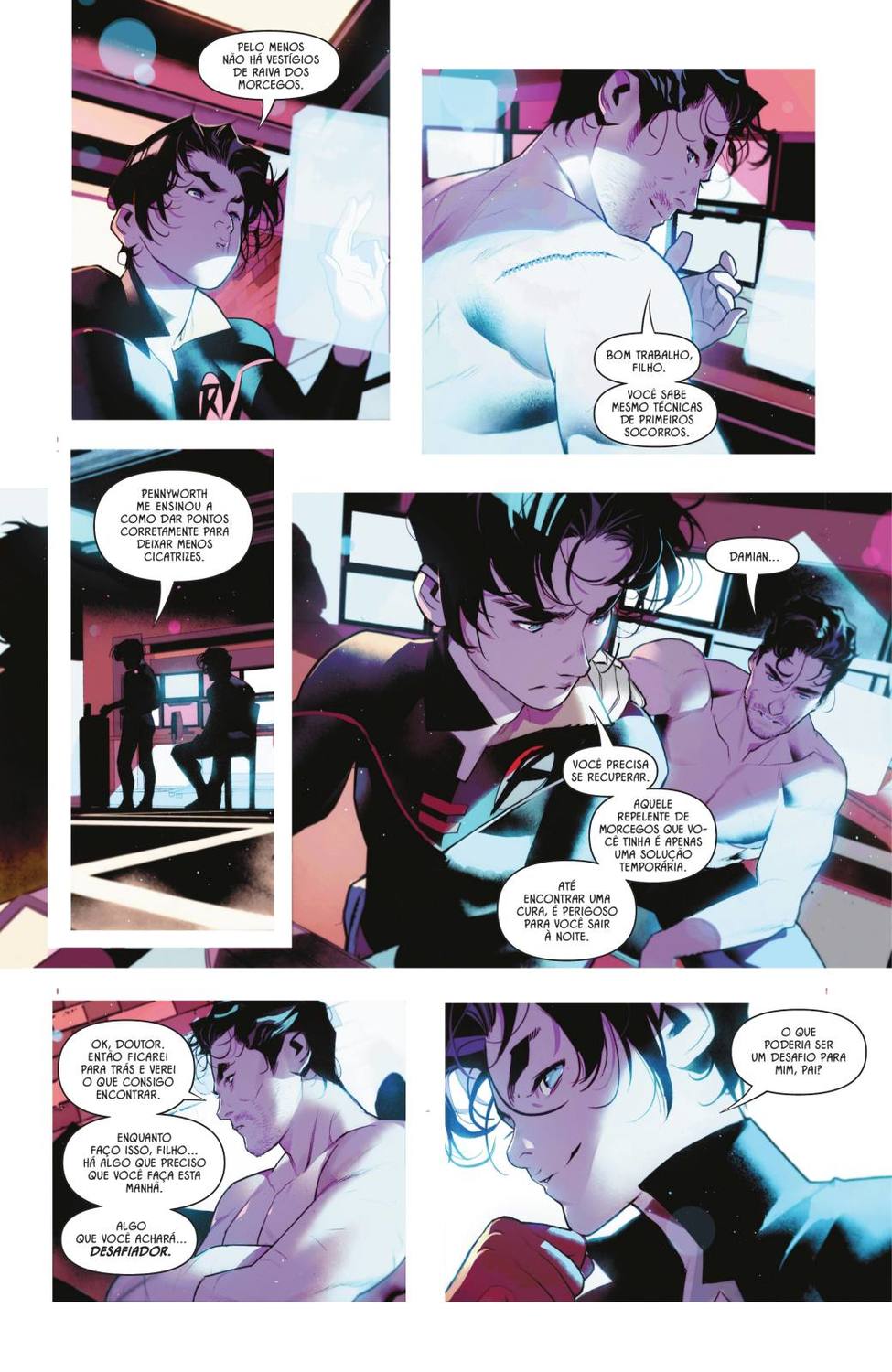 Read Batman e Robin Manga Online