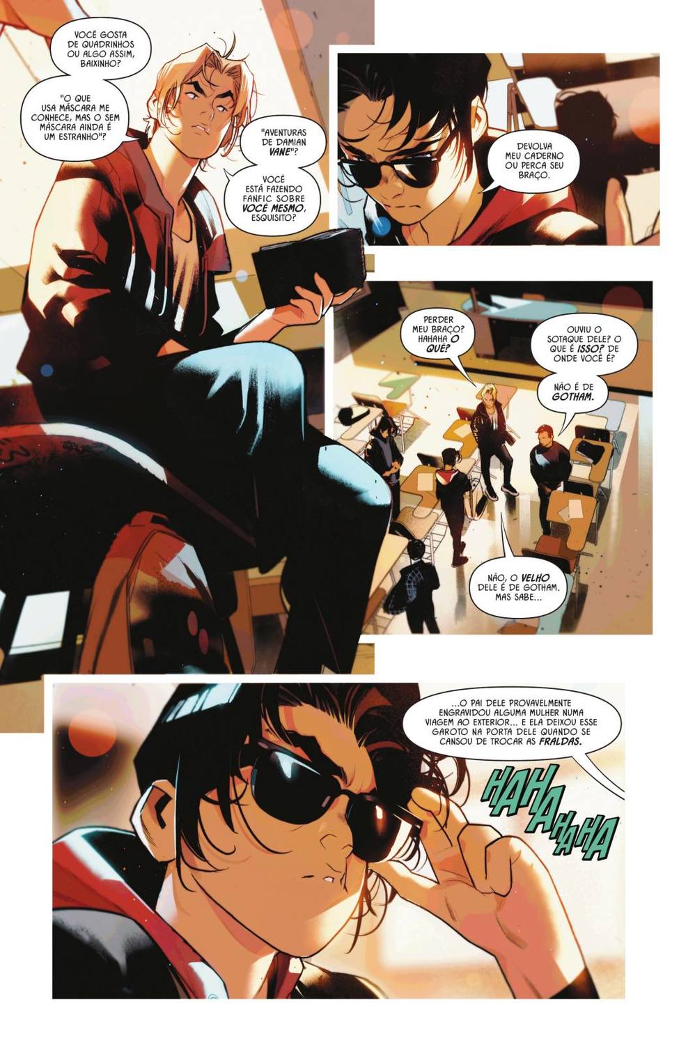 Read Batman e Robin Manga Online