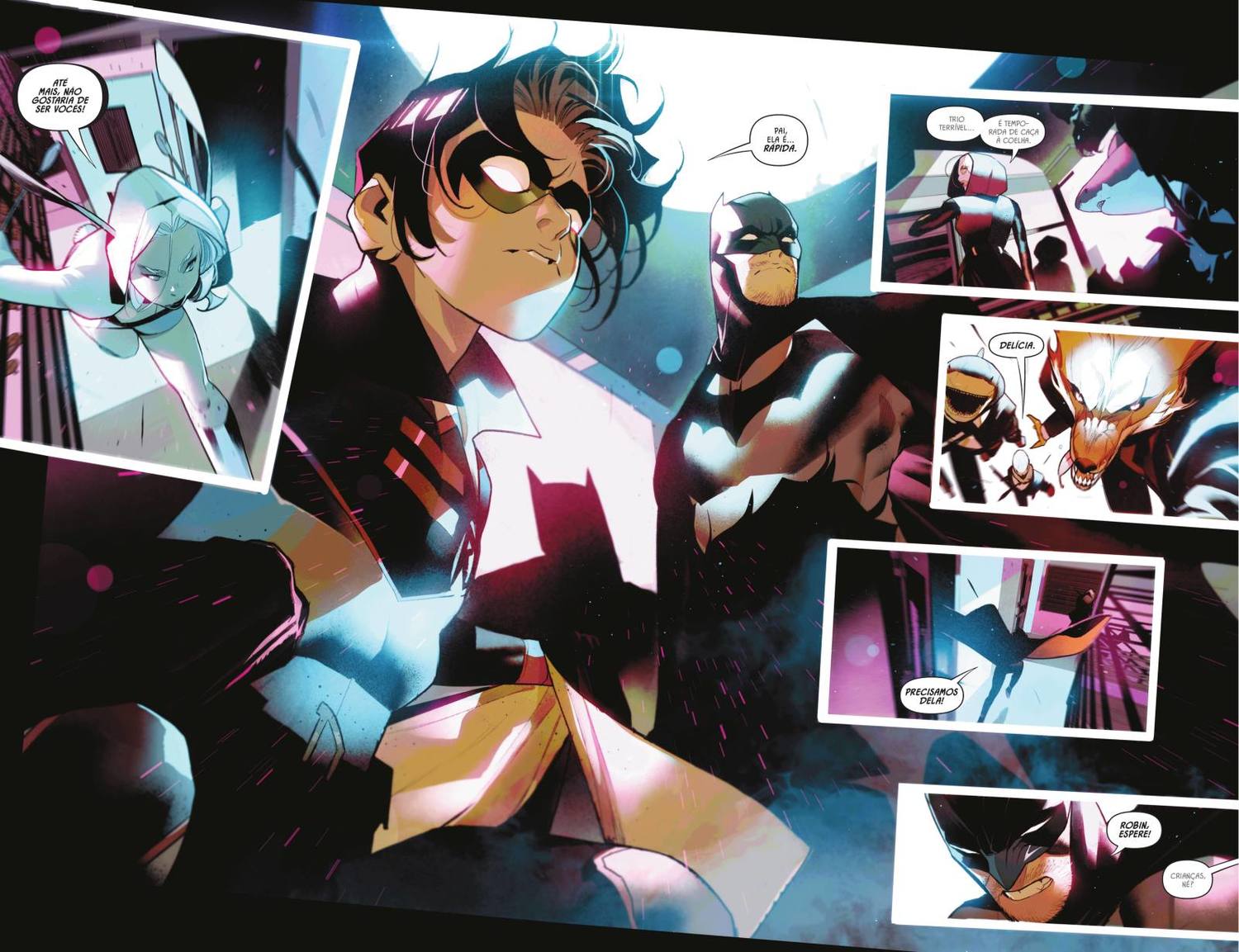 Read Batman e Robin Manga Online