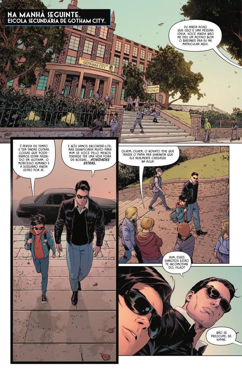 Read Batman e Robin Manga Online