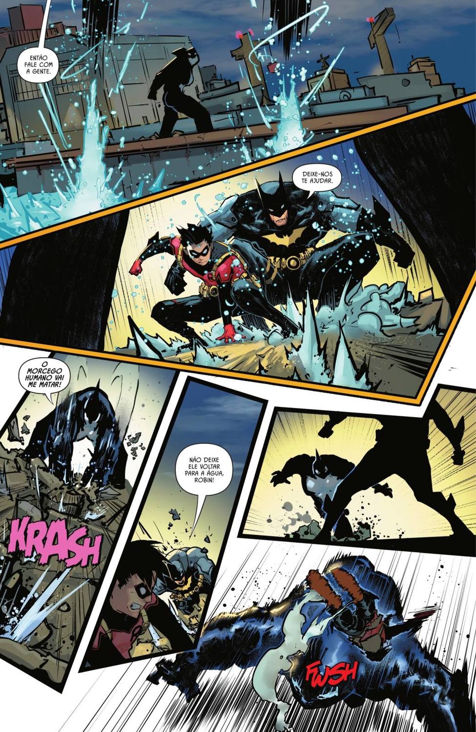 Read Batman e Robin Manga Online