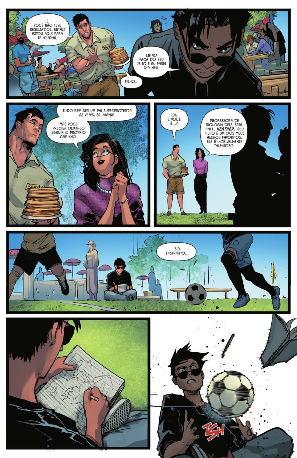 Read Batman e Robin Manga Online