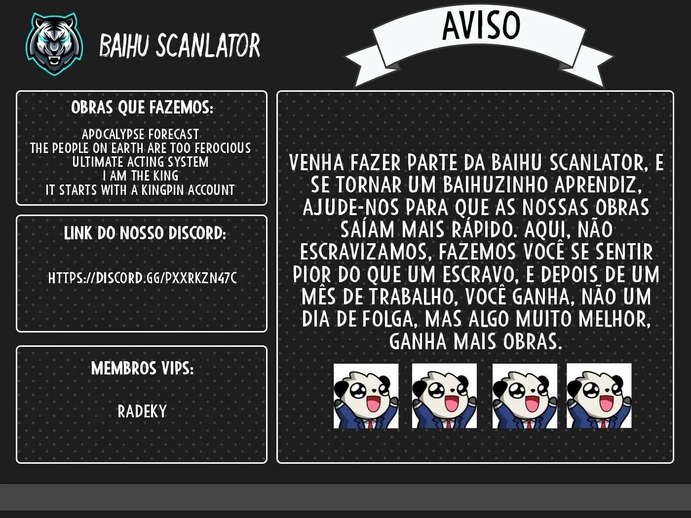 Read Começando Com Uma Conta Rei Manga Online