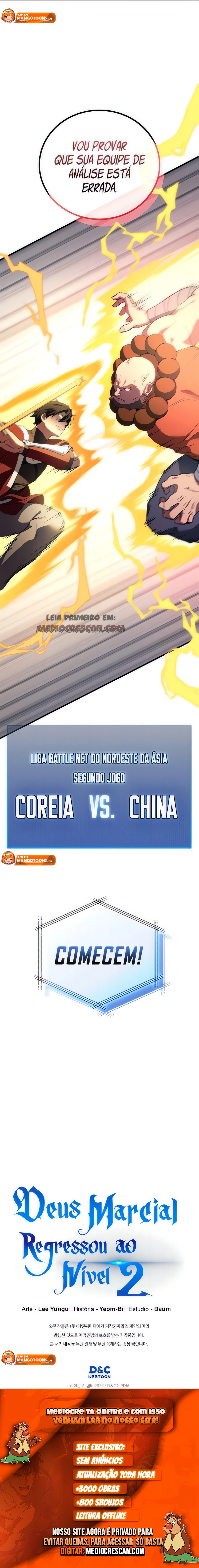Read Deus Marcial Retorna ao Nível 2 Manga Online