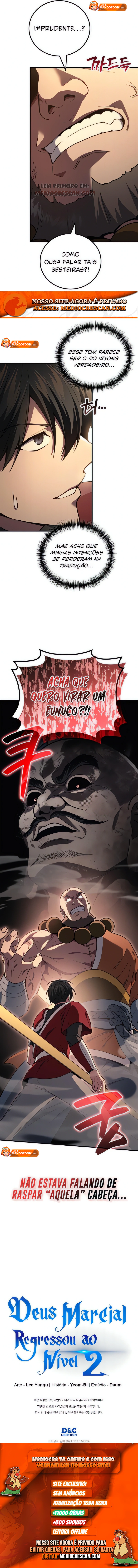Read Deus Marcial Retorna ao Nível 2 Manga Online