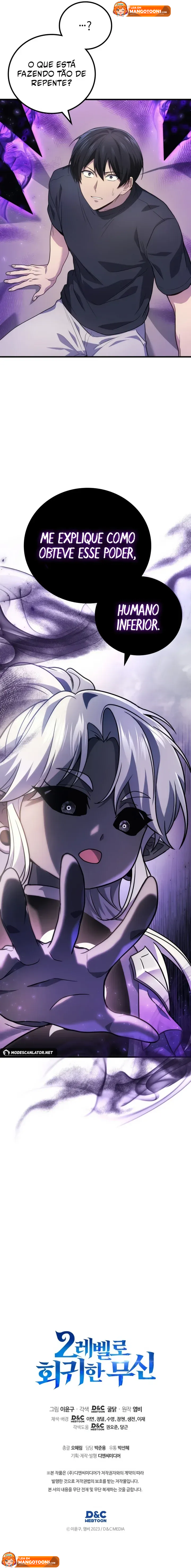 Read Deus Marcial Retorna ao Nível 2 Manga Online