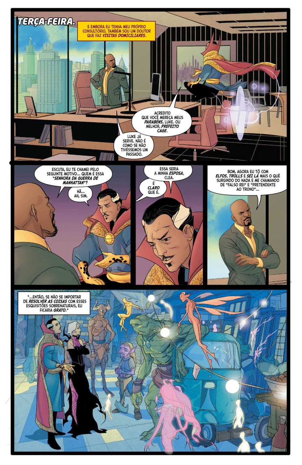 Read Doutor Estranho Manga Online