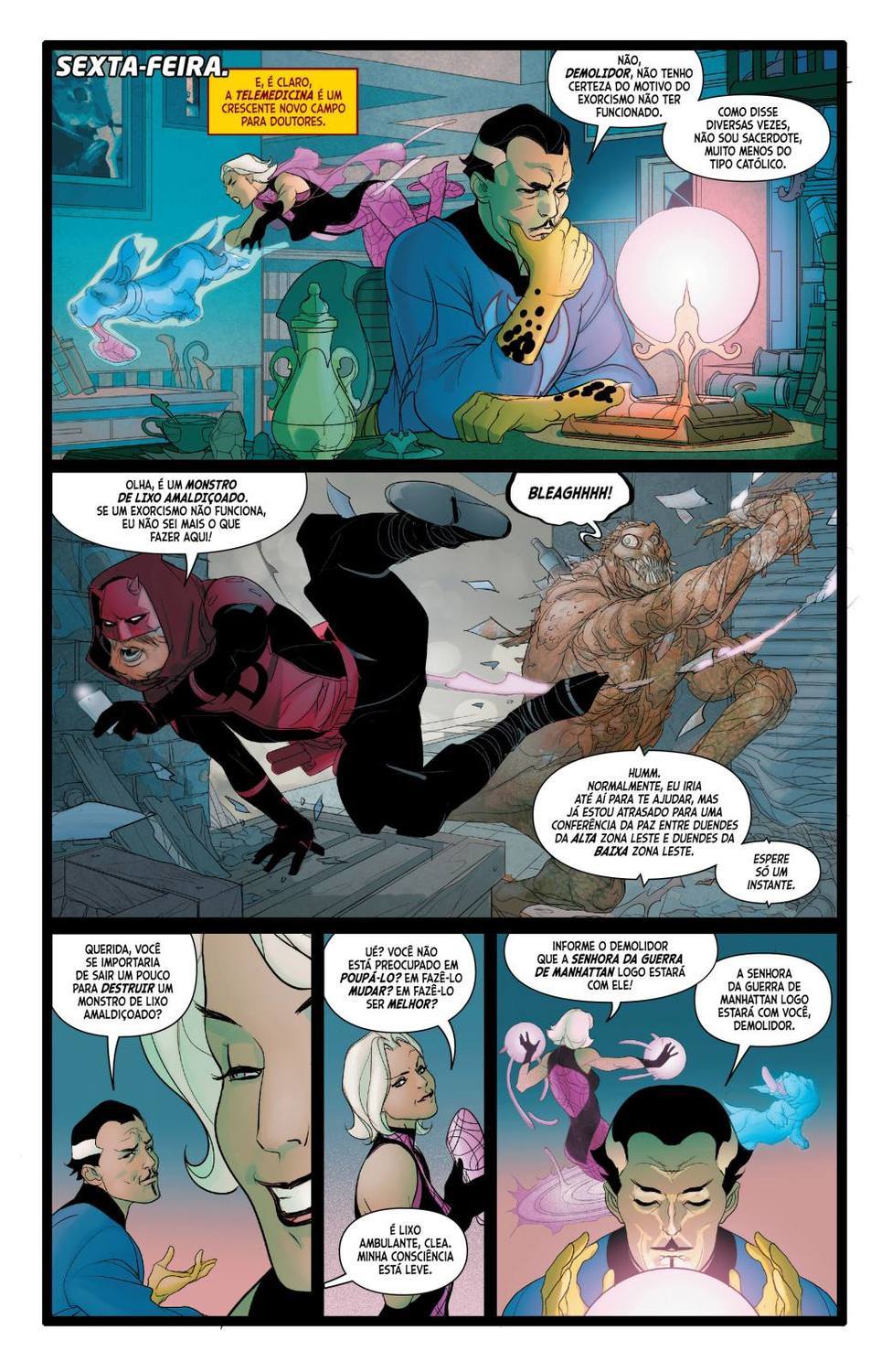 Read Doutor Estranho Manga Online