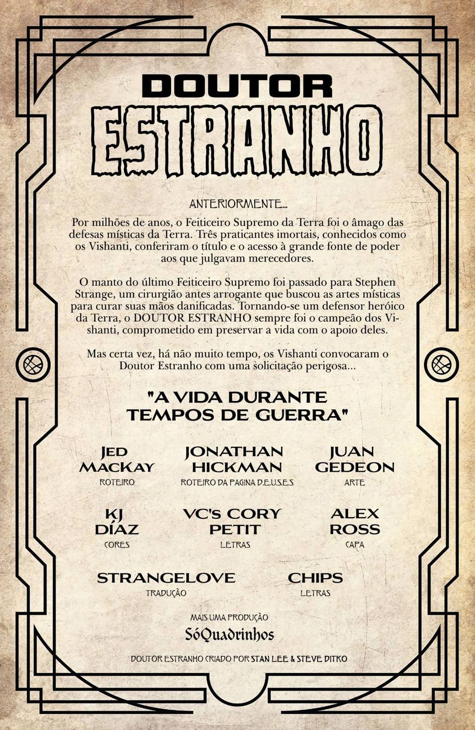 Read Doutor Estranho Manga Online