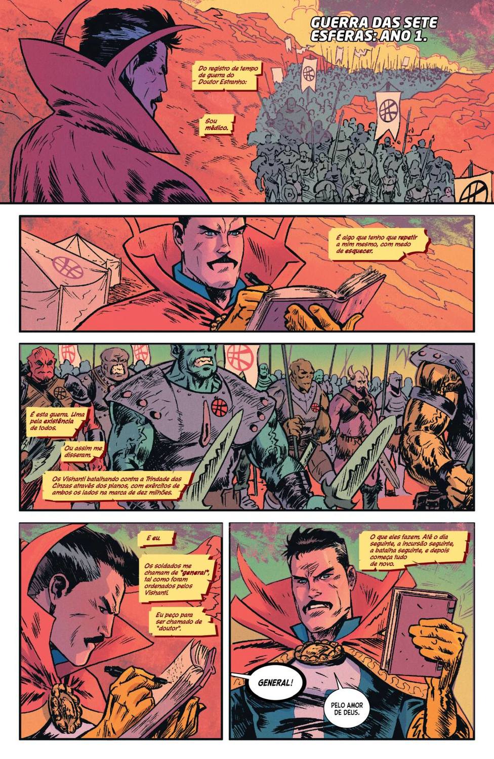 Read Doutor Estranho Manga Online