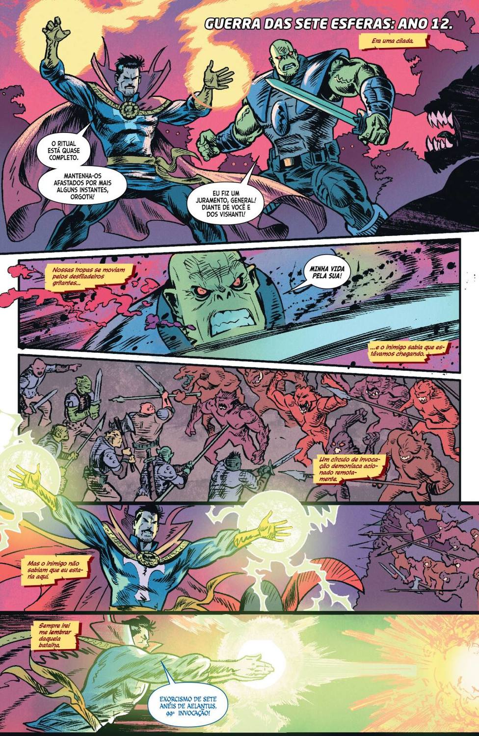 Read Doutor Estranho Manga Online