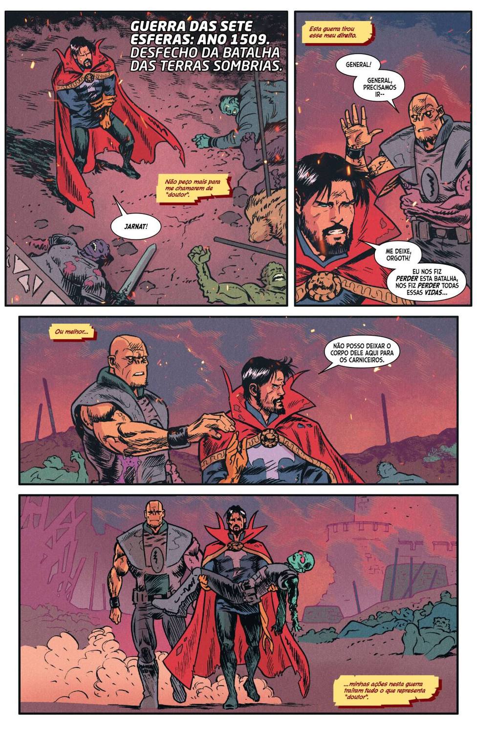 Read Doutor Estranho Manga Online