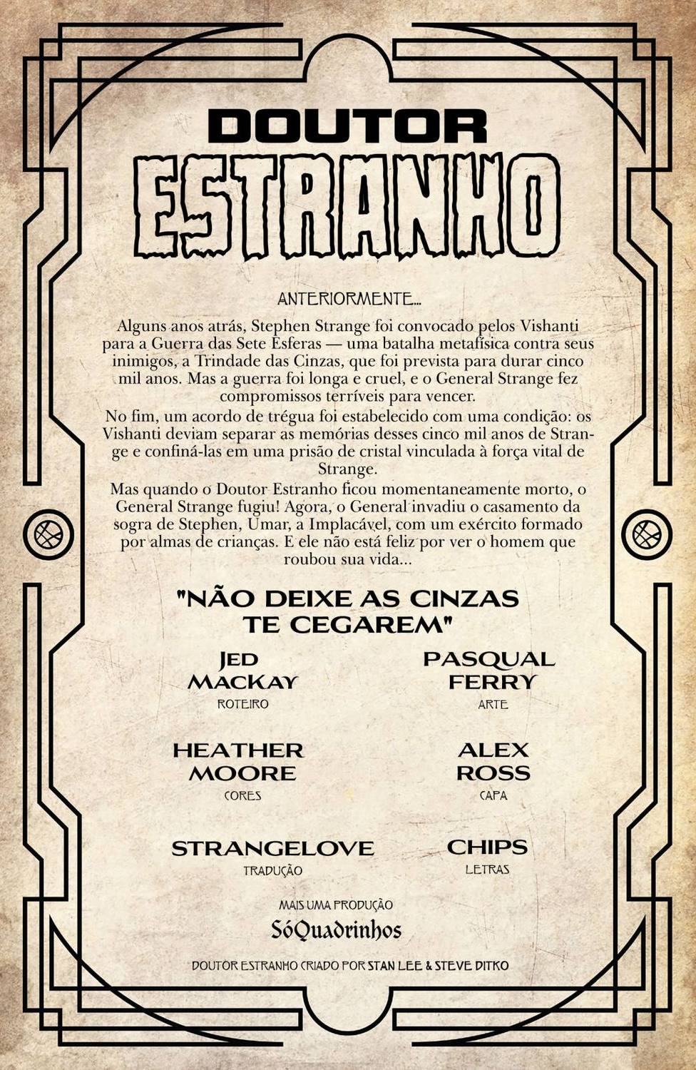 Read Doutor Estranho Manga Online