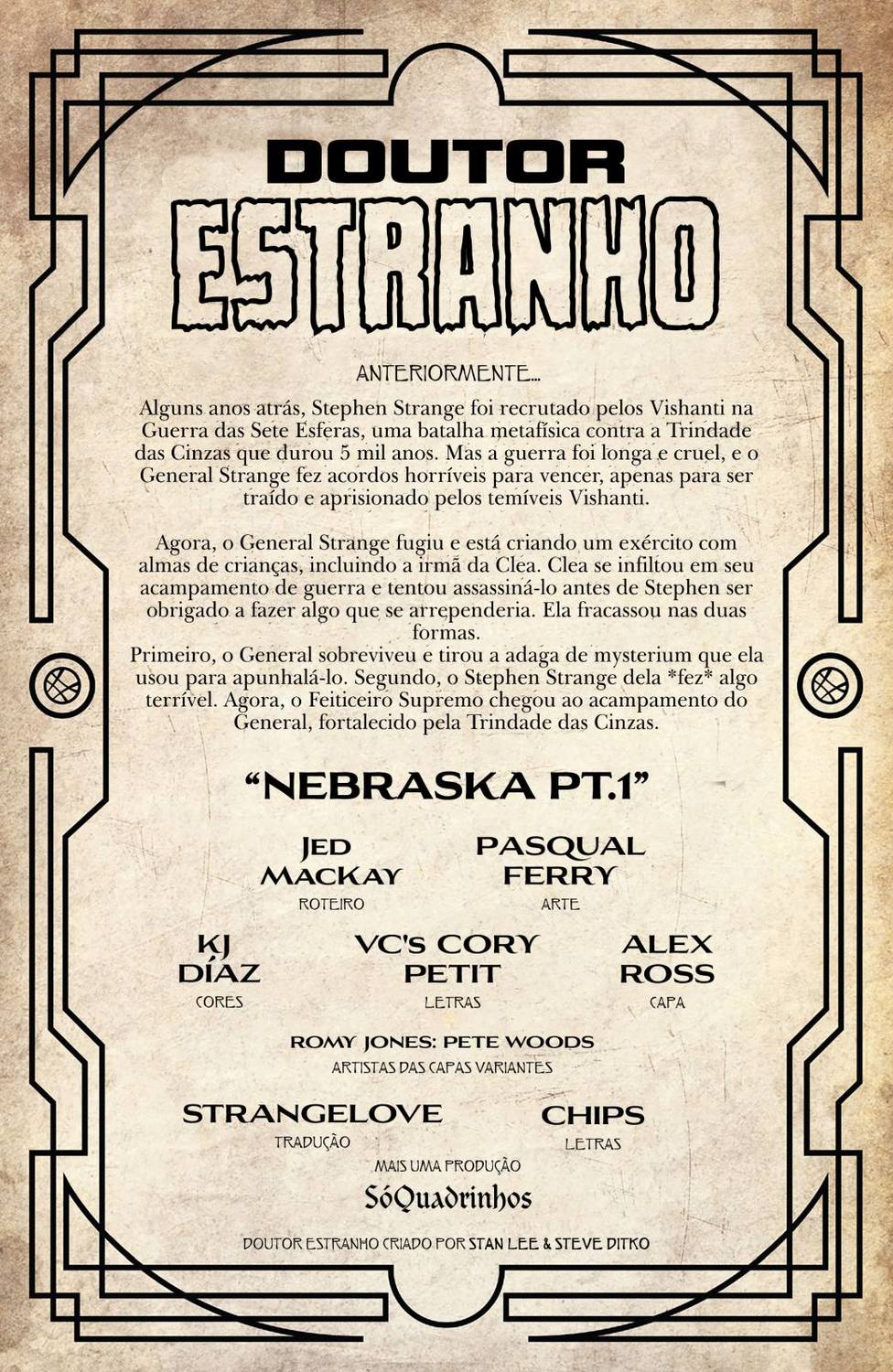 Read Doutor Estranho Manga Online