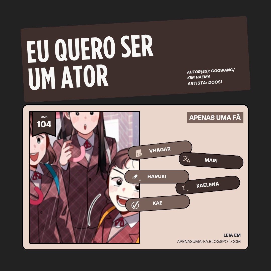 Read Eu Quero Ser Um Ator Manga Online