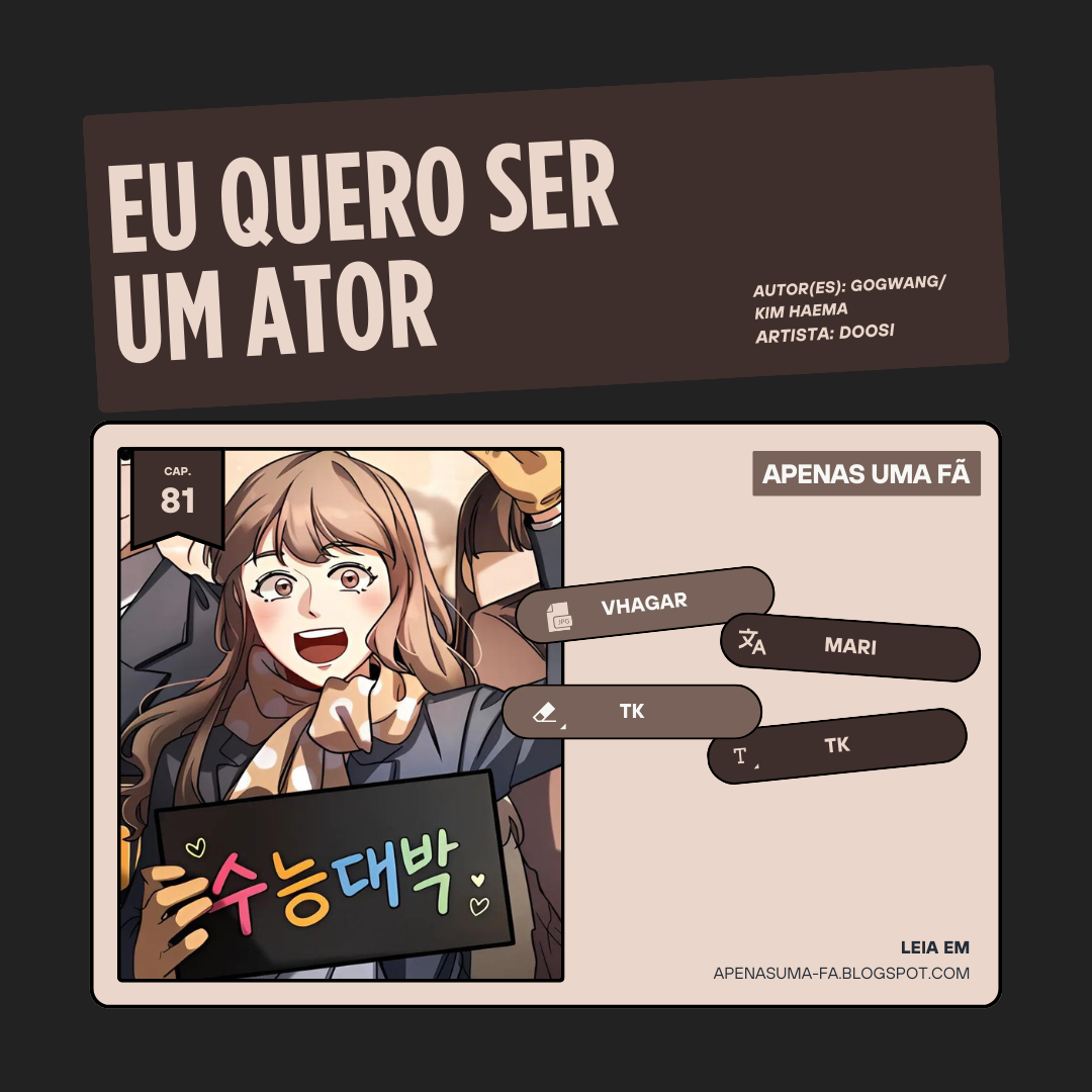 Read Eu Quero Ser Um Ator Manga Online