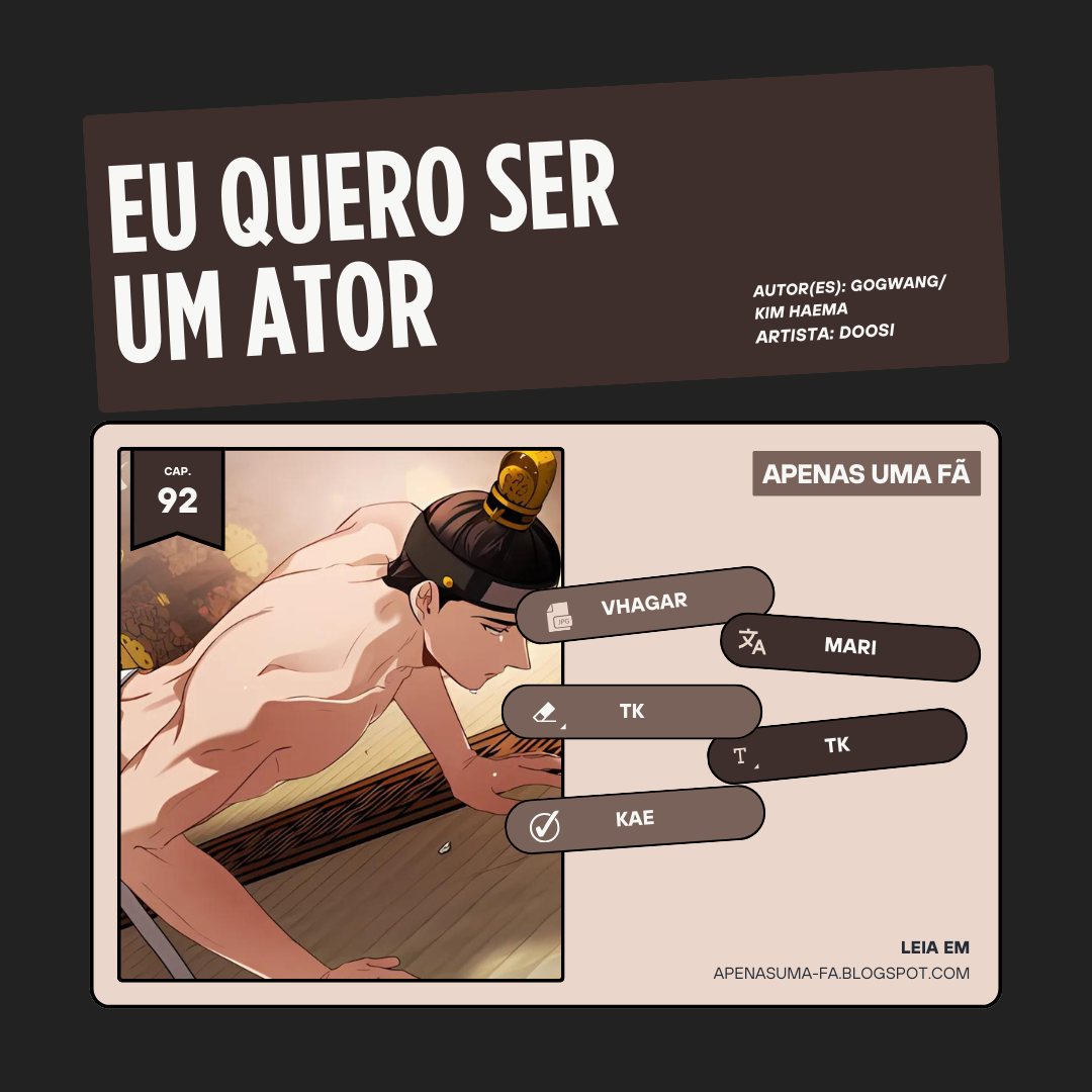Read Eu Quero Ser Um Ator Manga Online