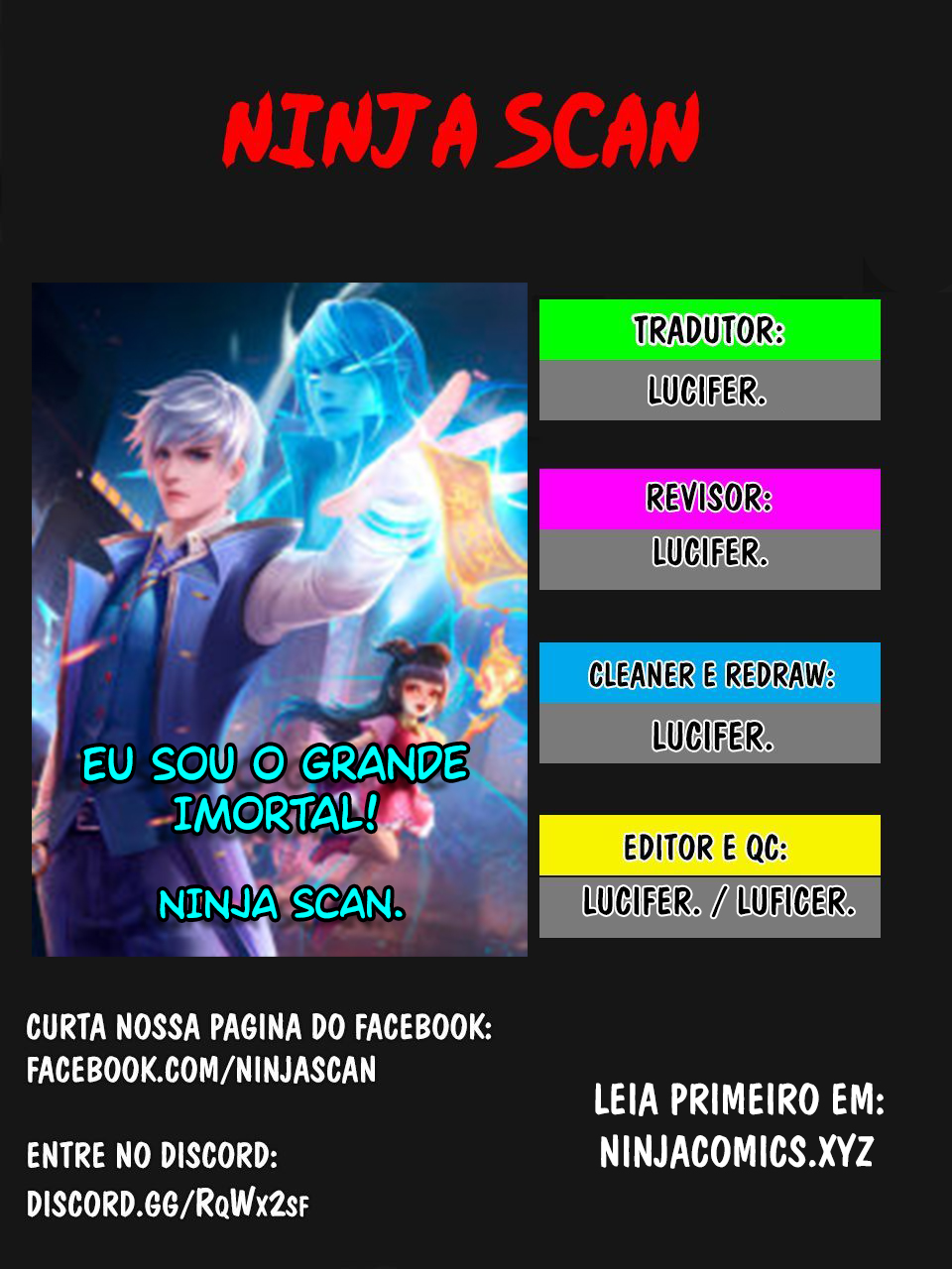 Read Eu Sou o Grande Imortal Manga Online