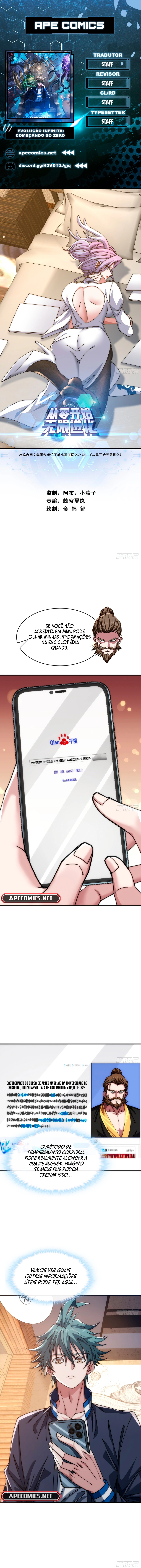 Read Evolução Infinita: Começando do Zero Manga Online