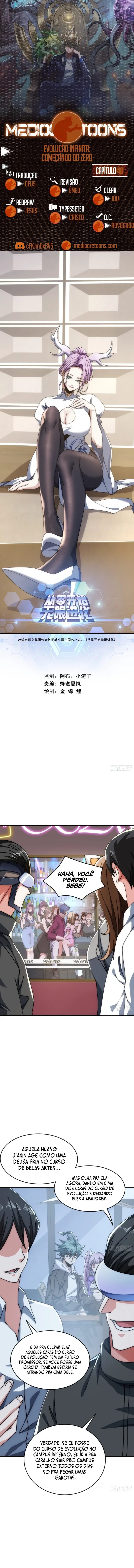 Read Evolução Infinita: Começando do Zero Manga Online